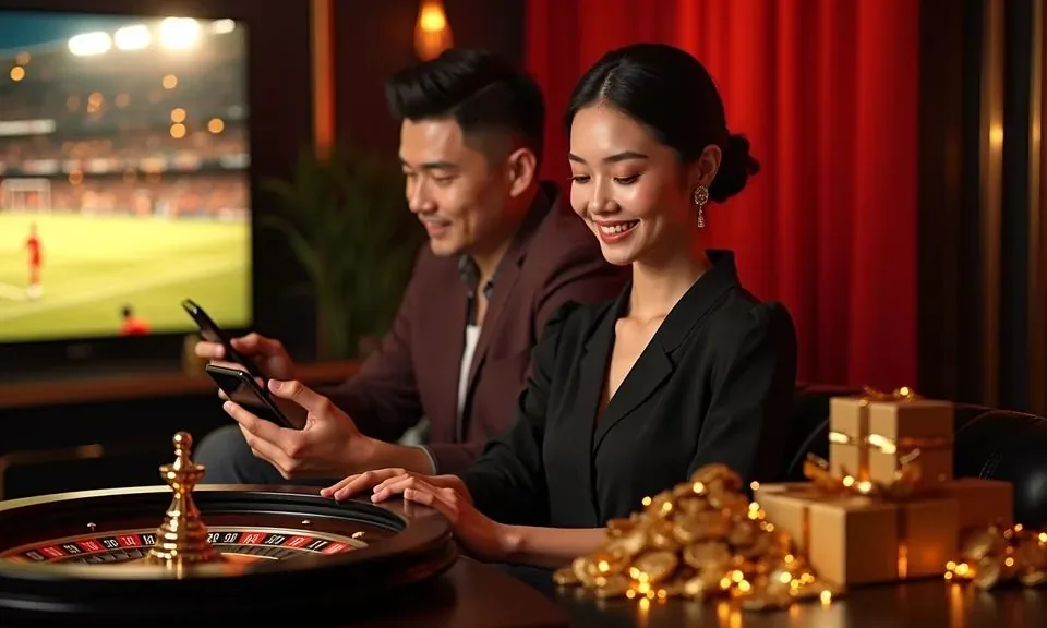 Mobile casino lobby